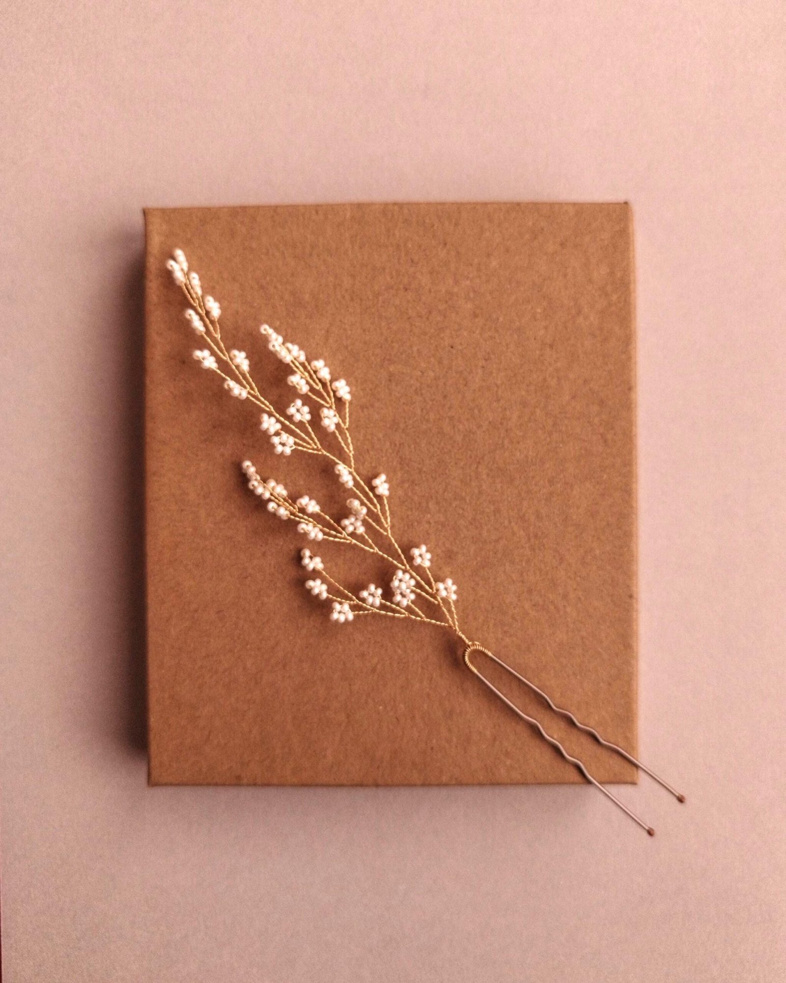 Rustic Twig Hairpin