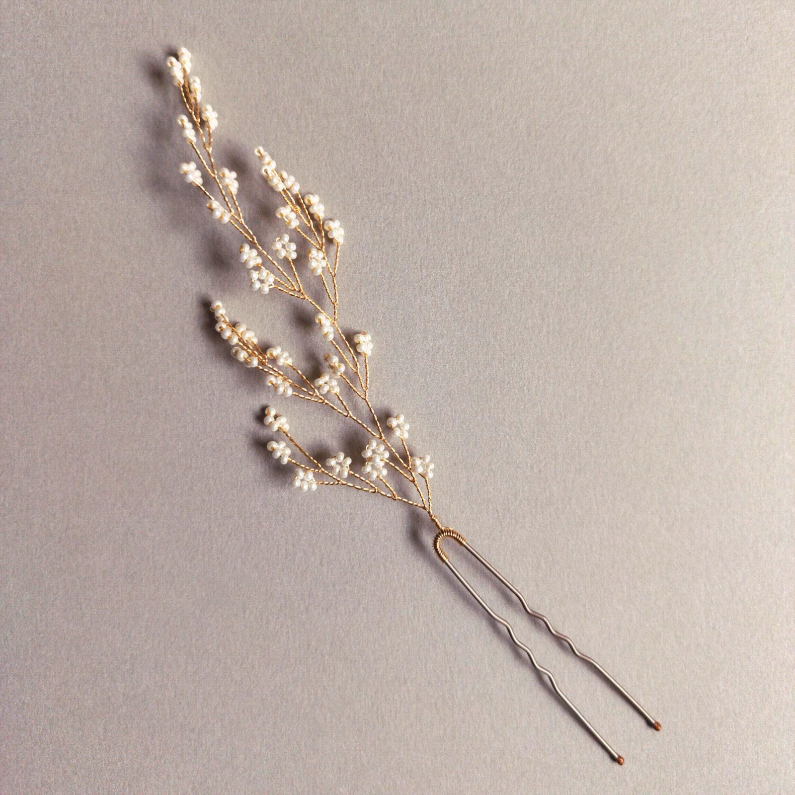 Rustic Twig Hairpin
